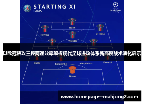 以欧冠快攻三传两递效率解析现代足球进攻体系新高度战术演化启示