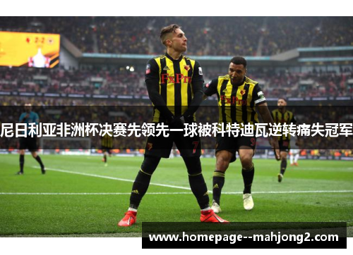 尼日利亚非洲杯决赛先领先一球被科特迪瓦逆转痛失冠军